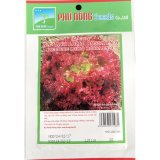 Hạt giống Xà lách tím Lollo Rossa - Gói 2g