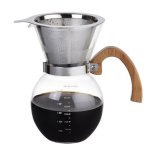 High Quality 250mL/650mL Classic Series Glass Coffee Barista Drip Coffee Kettle (250mL ) - intl