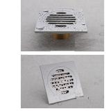 Hố ga thoát sàn inox 10x10cm AnCom GL A-X11 (Trắng bạc)