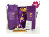 Hoa Hồng 3D Mạ Vàng LOVE
