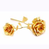 Hoa hồng  24k mạ vàng không đế Thoitrangkm