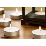 Hộp 100 Viên Nến Tealight Thiên Thanh Cháy 5h ( Trắng Đỏ Vàng )