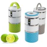Hộp cơm giữ nhiệt 3 tầng ruột Inox giữ Nhiệt