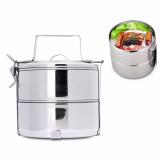 Hộp cơm giữ nhiệt inox 2 tầng