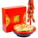 [HCM]HỘP ĐỰNG BÁNH MỨT TẾT 5 NGĂN - ĐẾ XOAY CÓ NHẠC