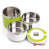 Hộp đựng cơm 3 tầng ruột inox siêu giữ nhiệt