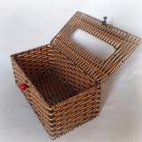 Hộp đựng giấy ăn giả mây chữ nhật (22x12x10)