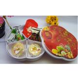 HỘP MỨT TẾT _ HOA MAI (TRẮNG)