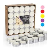 Hộp nến Tealight không khói - 50 viên