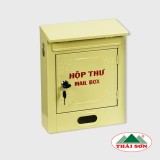 Hộp Thư Thái Sơn - Size Lớn Chất Liệu Sắt Sơn Tĩnh Điện ( HÀNG CHÍNH HÃNG - ĐỔI TRẢ MIỄN PHÍ )