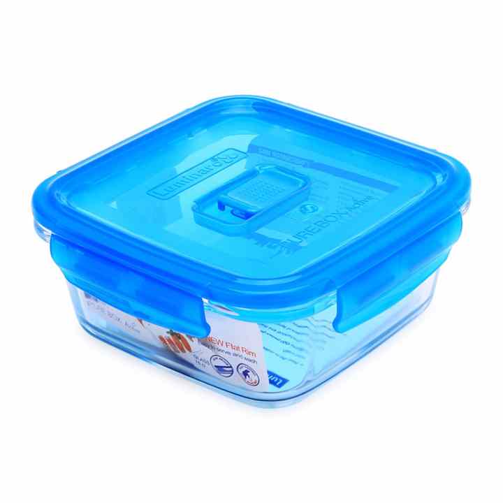 Hộp thủy tinh Luminarc Pure Box vuông 380ml L1969 (Trong suốt)