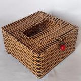 Hộp vuông đựng giấy giả mây(18x18x9)