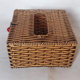 Hộp vuông đựng giấy giả mây(18x18x9)