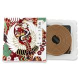 Japanese coil incense Aika Agarwood Jinkou