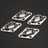 Ishowmall 8pcs Stainless Steel Sun Sail Sun Protection Awning Attachment Accessories - intl