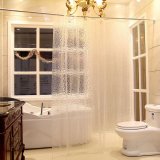 Xu thế Mua 3D Nước Thiết Kế Khối Lập Phương Tắm Phòng Tắm Vải Chống Thấm Nước 72 inch-quốc tế