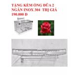 Kệ  chén đĩa 1 tầng inox 304 (28x80)