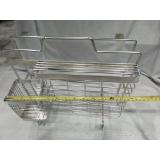 [HCM]KỆ DAO THỚT 1 ỐNG ĐŨA INOX 304