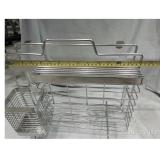 [HCM]KỆ DAO THỚT 1 ỐNG ĐŨA INOX 304