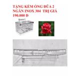 Kệ để chén đĩa 1 tầng Inox 304 (28x50)