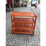 [HCM]kệ dép gỗ 4 tầng