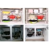 Kệ gầm 2 Tầng Để Đồ Nhà Bếp Đa Năng