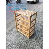 [HCM]kệ giày dép gỗ 5 tầng ngang 60