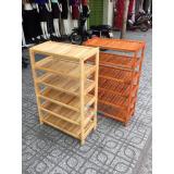 [HCM]kệ giày dép gỗ 6 tầng ngang 60
