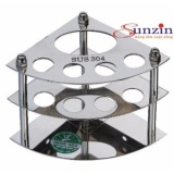Kệ góc để bàn chải và kem đánh răng, chất liệu inox 304
