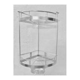 Kệ góc để xà bông 2 tầng Inox 304 (20x20)