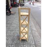 [HCM]kệ góc gỗ 4 tầng xuất khẩu