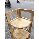 [HCM]kệ góc gỗ 5 tầng xuất khẩu