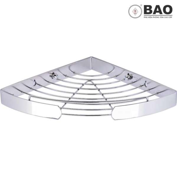 Kệ góc phòng tắm dạng rổ BAO - BN610 (Inox 304)