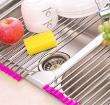 Kệ inox chậu rửa úp chén, để rau, củ, quả Prota