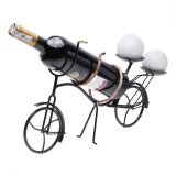 Kệ rượu hình xe đạp chở rượu Eden Living EDL-R013