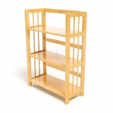 Kệ Sách Gỗ Cao Su 3 Tầng Rộng 60cm (TN)