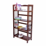 Kệ Sách Đa Năng 4 Tầng Rộng 50cm (Nâu)