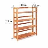 Kệ Sách Đa Năng 4 Tầng Rộng 80cm (Vàng)