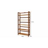 Kệ Sách Đa Năng 5 Tầng Rộng 80cm