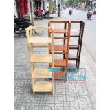 [HCM]kệ sách gỗ 4 tầng ngang 40