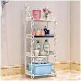 Kệ Sắt 4 Tầng Để Đồ Có Hoa Vân
