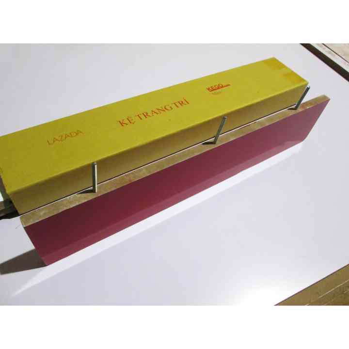 Kệ treo tường 3 thanh ngang ( Chiều dài 3 thanh 60 cm) (Đỏ, Đen, Trắng).