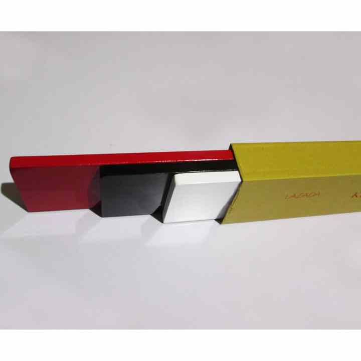 Kệ treo tường 3 thanh ngang ( Chiều dài 3 thanh 60 cm) (Đỏ, Đen, Trắng).