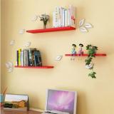 [HCM]Kệ treo tường bộ 3 thanh thẳng nhỏ gọn (ngang 40-50-60cm) (Đỏ)