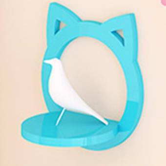 Kệ treo tường cho bé Baby style CD007-1 ( Xanh )