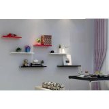 Kệ treo tường gỗ chống ẩm combo 6 thanh 40-50-70cm sâu 15cm gỗ dày 2cm màu sắc