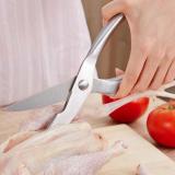 Kéo Cắt Gà Đa Năng Cán Inox LS 25cm