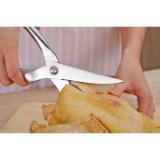 Kéo Cắt Gà Đa Năng Cán Inox LS 25cm