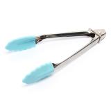 Kẹp gắp đồ ăn 18cm màu Xanh/Đỏ UBL KA0126