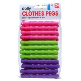 Dolly pegs plastic 24pk